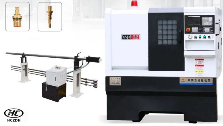 QZC-32 Long Bar Feeder Of Liner Cnc Lathe Machine